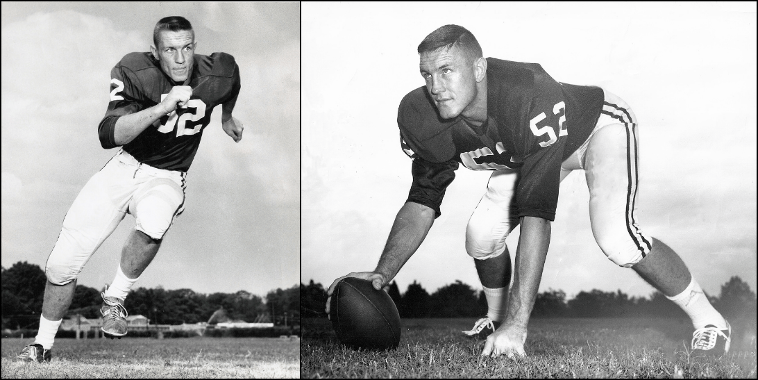 Dr. Gaylon E. McCollough playing football